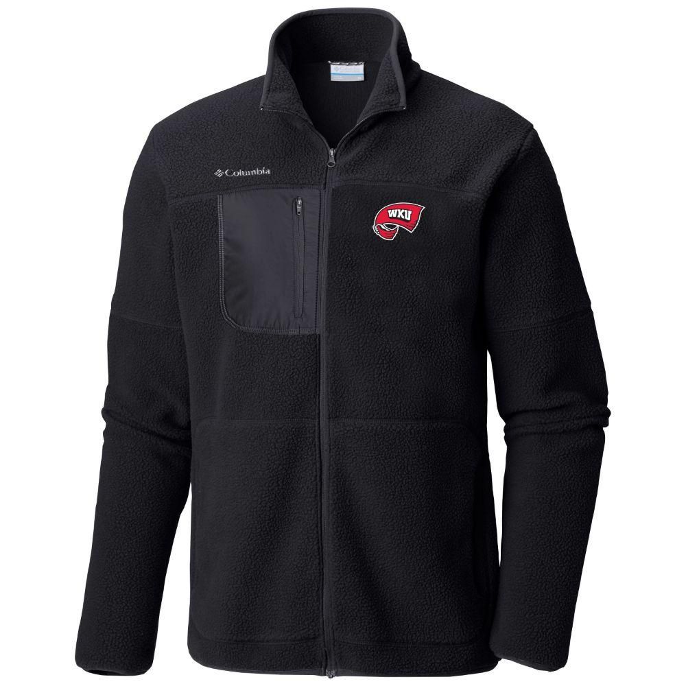 Wku | Western Kentucky Columbia Men's Rugged Ridge Full Zip Jacket Alumni Hall