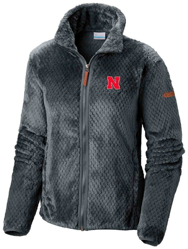 Huskers | Nebraska Columbia Women's Fire Side Sherpa Ii Full Zip Jacket Alumni Hall