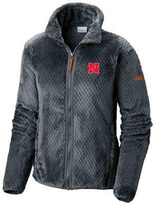 Huskers | Nebraska Columbia Women's Fire Side Sherpa Ii Full Zip Jacket Alumni Hall