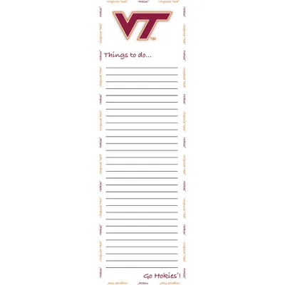  Vt | Virginia Tech To- Do Pad | Alumni Hall