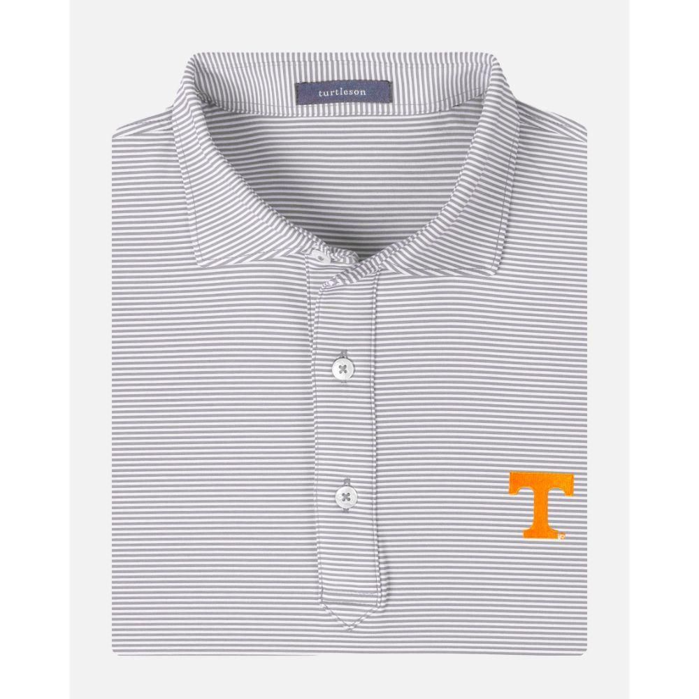 Tennessee Turtleson Carter Stripe Performance Polo