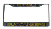 ETSU Glitter Mirror Finish License Plate Frame