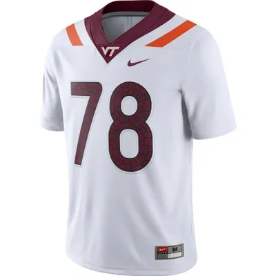 Hokies | Virginia Tech Nike # 78 Football Game Jersey Alumni Hall