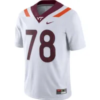 Hokies | Virginia Tech Nike # 78 Football Game Jersey Alumni Hall