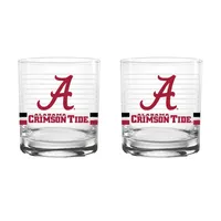  Bama | Alabama 14oz Rings Rocks Glass | Alumni Hall