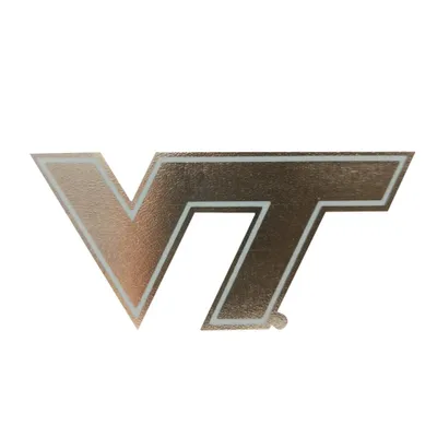  Vt | Virginia Tech 3  Silver Decal | Alumni Hall