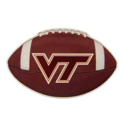  Vt | Virginia Tech 4  Football Decal | Alumni Hall