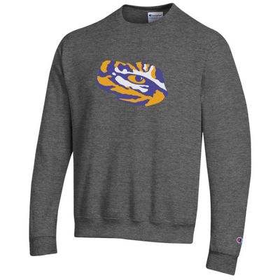 Lsu | Champion Tiger Eye Logo Crew Sweatshirt Alumni Hall