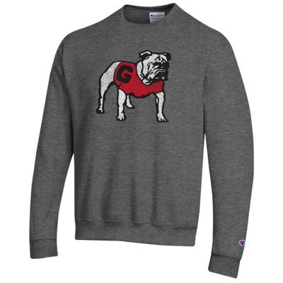 Dawgs | Georgia Champion Standing Bulldog Logo Crew Sweatshirt Alumni Hall