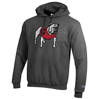 Georgia Champion Giant Standing Bulldog Logo Hoodie