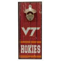 Virginia Tech Wall Mount Bottle Opener