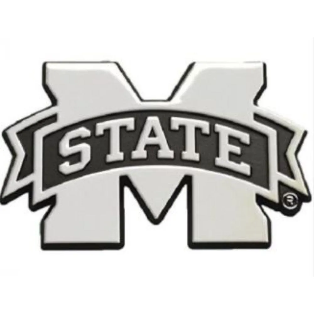  Bulldogs | Mississippi State Chrome Auto Emblem | Alumni Hall