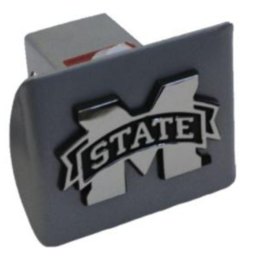 Mississippi State Chrome Emblem Metal Hitch Cover