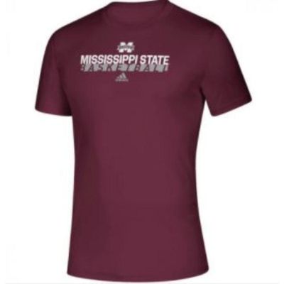 Bulldogs | Mississippi State Adidas On Court Tee Alumni Hall