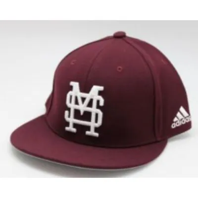 Bulldogs | Mississippi State Adidas On Field Baseball Fitted Hat Alumni Hall