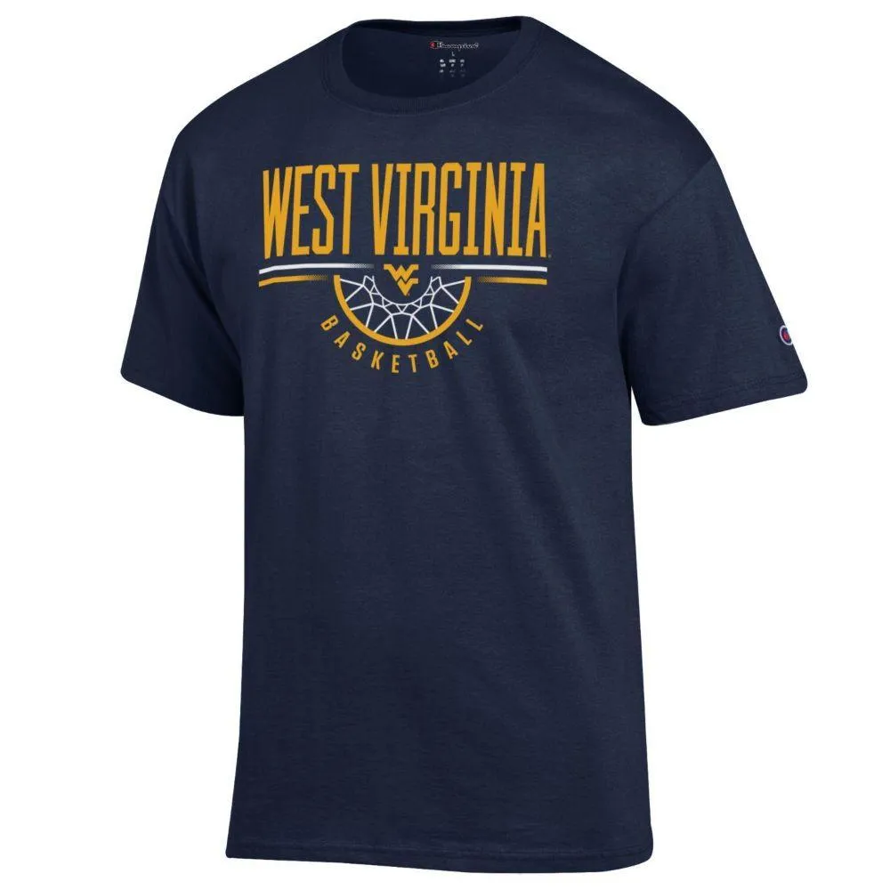 Wvu | West Virginia Champion Men's Wordmark Goal Tee Alumni Hall