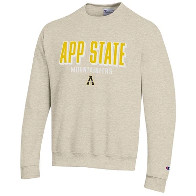 Appalachian State Champion Straight Stack Crew Sweatshirt