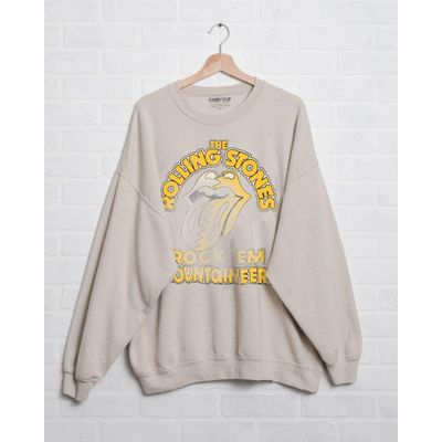 App | Appalachian State Rolling Stones Rock ' Em Mountaineers Thrifted Sweatshirt Alumni Hall