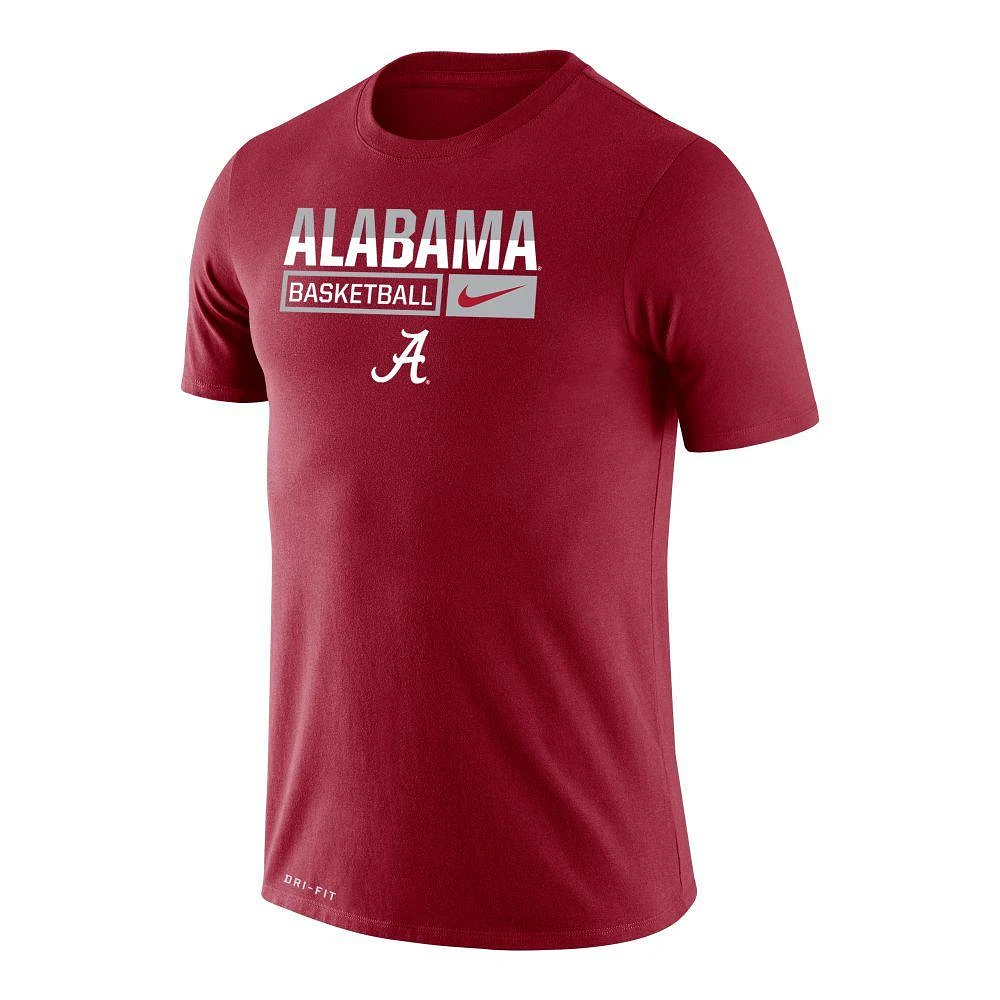 Alabama Nike Men's Dri-Fit Legend Short Sleeve Basketball Tee