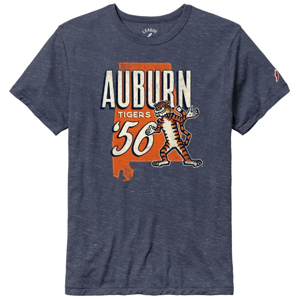 Aub | Auburn League Original Aubie State Short Sleeve Tee Alumni Hall