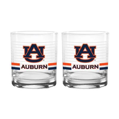  Aub | Auburn 14oz Rings Rocks Glass | Alumni Hall