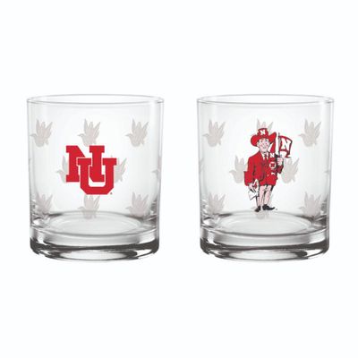  Huskers | Nebraska Vault 14oz Repeat Rocks Glass | Alumni Hall