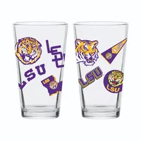  Lsu | Lsu 16oz Vault Medley Pint Glass | Alumni Hall