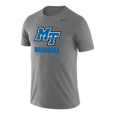 Mtsu | Nike Men's Dri- Fit Legend Baseball Short Sleeve Tee Alumni Hall