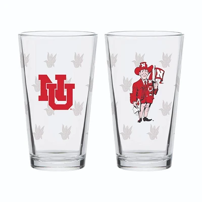 Nebraska 16 Oz Vault Repeat Pint Glass