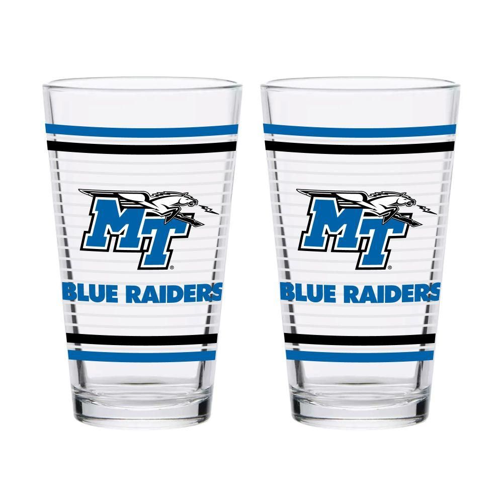  Mtsu | Mtsu 16oz Ring Pint Glass | Alumni Hall