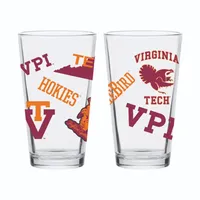  Hokies | Virginia Tech 16oz Vault Medley Pint Glass | Alumni Hall