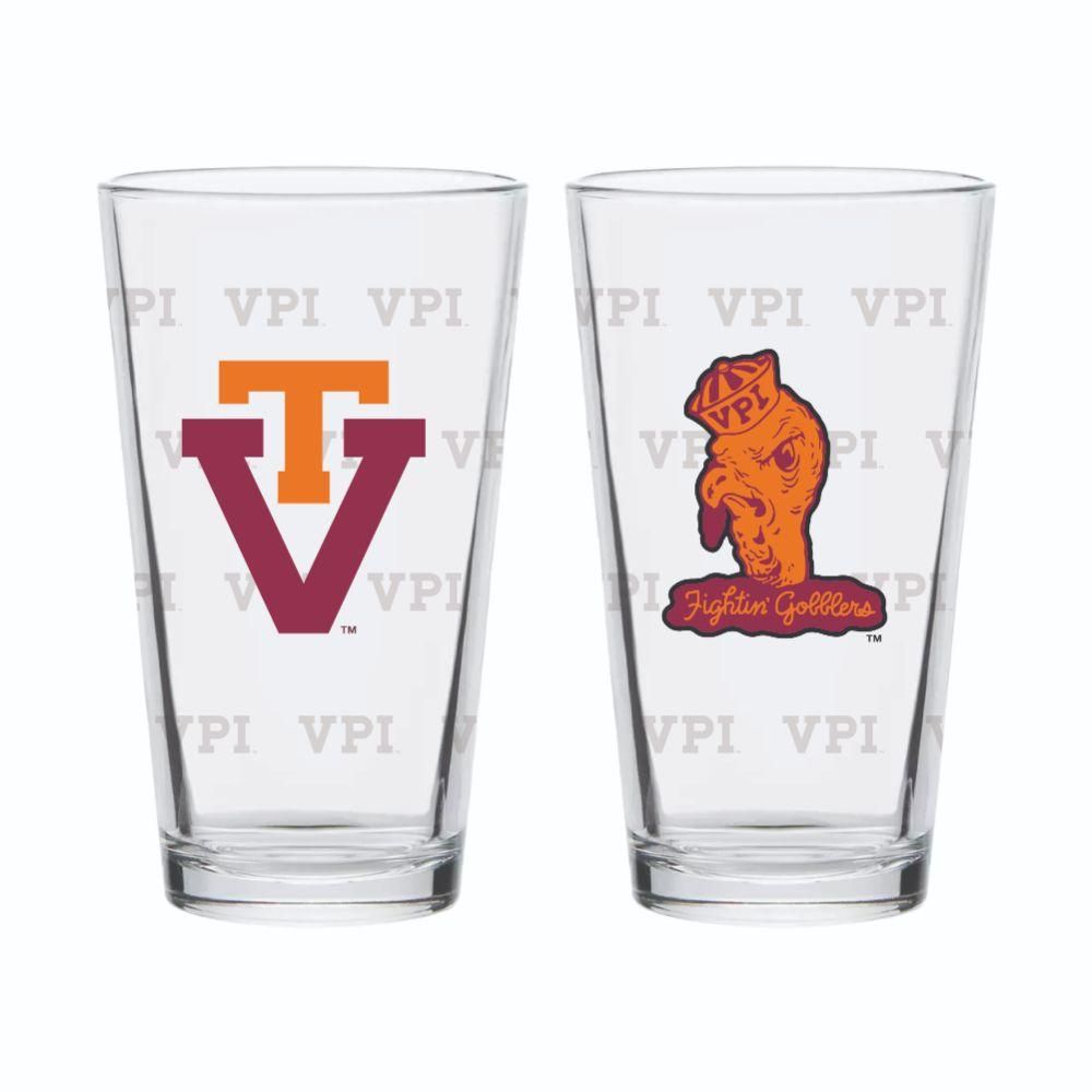  Hokies | Virginia Tech 16oz Vault Repeat Pint Glass | Alumni Hall