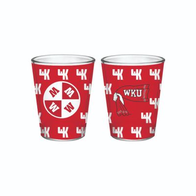  Wku | Western Kentucky 2oz Vault Repeat Shot Glass | Alumni Hall