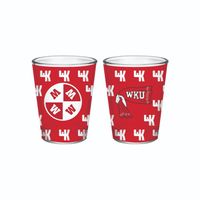  Wku | Western Kentucky 2oz Vault Repeat Shot Glass | Alumni Hall