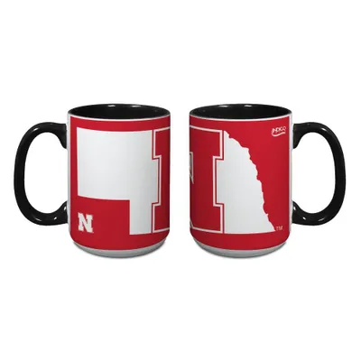  Huskers | Nebraska 15oz Logo Java Mug | Alumni Hall