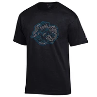 UNC Champion Neon Ram Head Tee