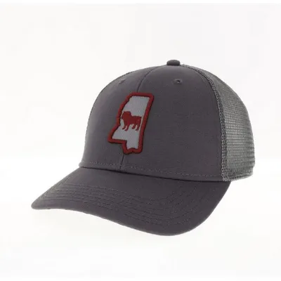  Bulldogs | Mississippi State Legacy Bulldog Patch Trucker Hat | Alumni Hall