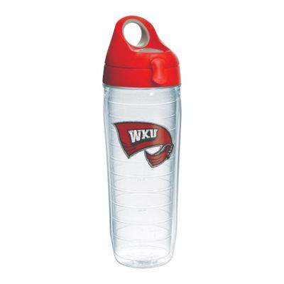 Wku | Western Kentucky Tervis 24 Oz Towel Logo Bottle | Alumni Hall