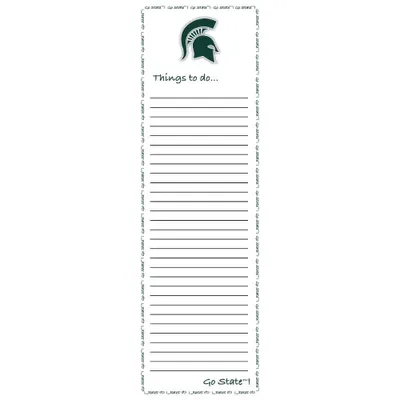 Michigan State To-do Pad