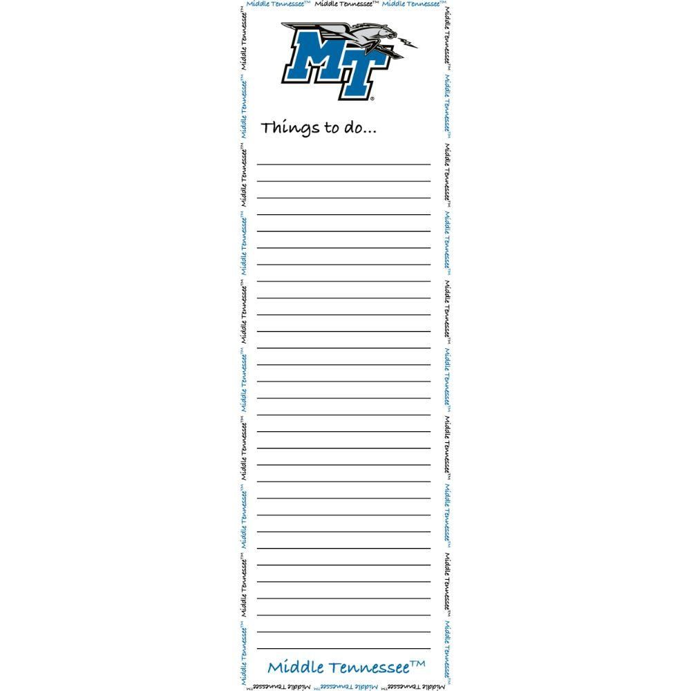  Mtsu | Mtsu To- Do Pad | Alumni Hall