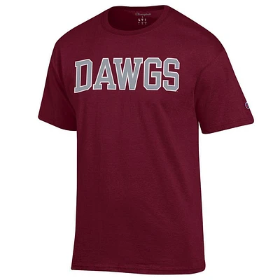 Mississippi State Champion Dawgs Straight Font Tee