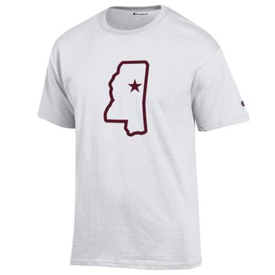 Bulldogs | Mississippi State Champion Outline Logo Tee Alumni Hall