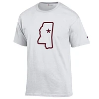 Mississippi State Champion Outline Logo Tee
