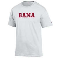 Alabama Champion Bama Straight Font Tee