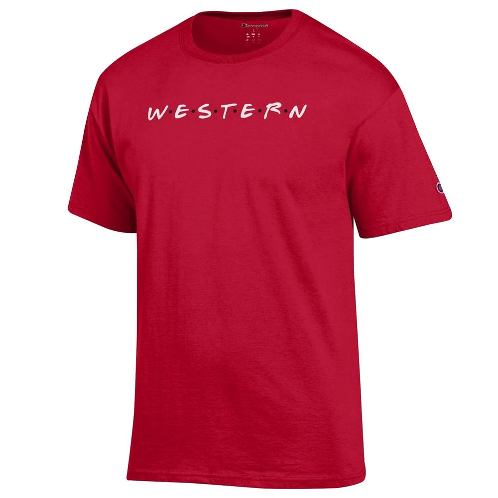 W·E·S·T·E·R·N Champion Women's Short Sleeve Tee