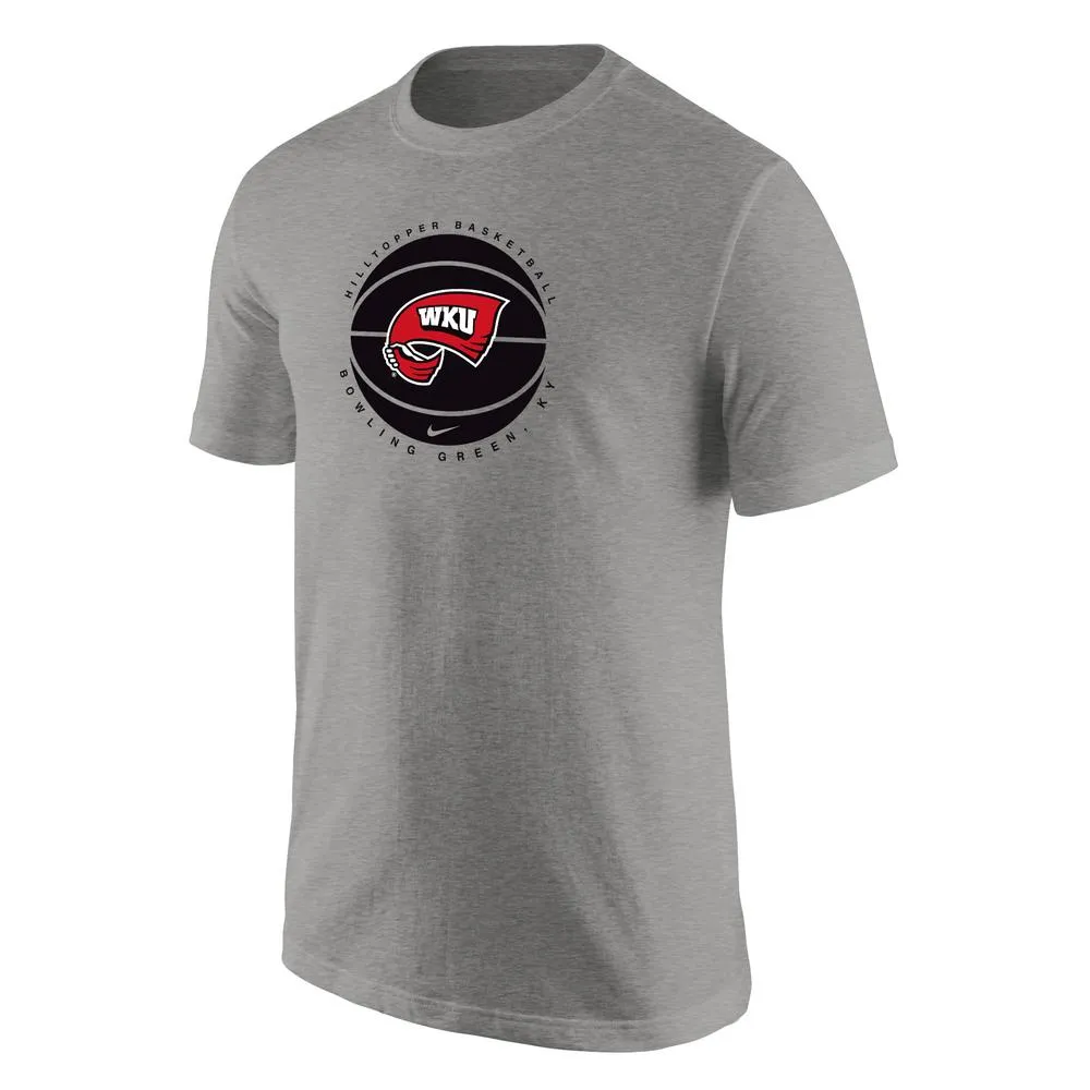 Wku | Western Kentucky Nike Men's Core Cotton Basketball Team Issue Tee Alumni Hall