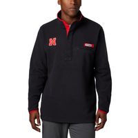 Huskers | Nebraska Columbia Harborside Fleece Pullover Alumni Hall