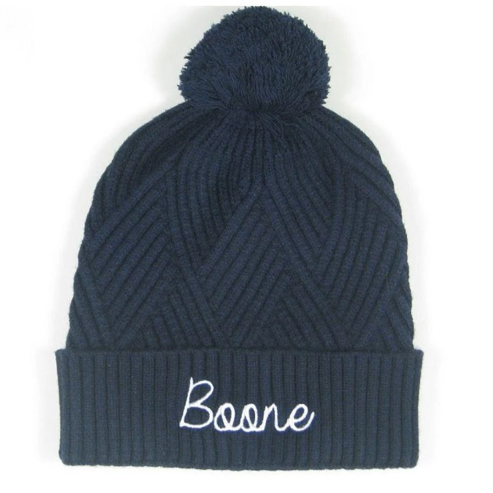 Boone Legacy Women's Bridger Textured Cuff Pom Knit Beanie