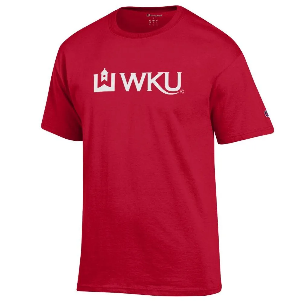 Wku | Western Kentucky Champion Institutional Wordmark Tee Alumni Hall