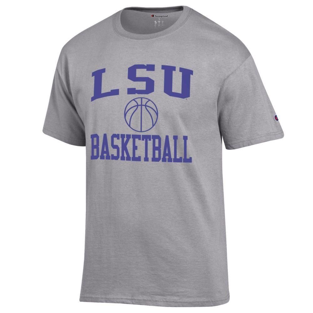 Lsu | Champion Basic Basketball Tee Alumni Hall